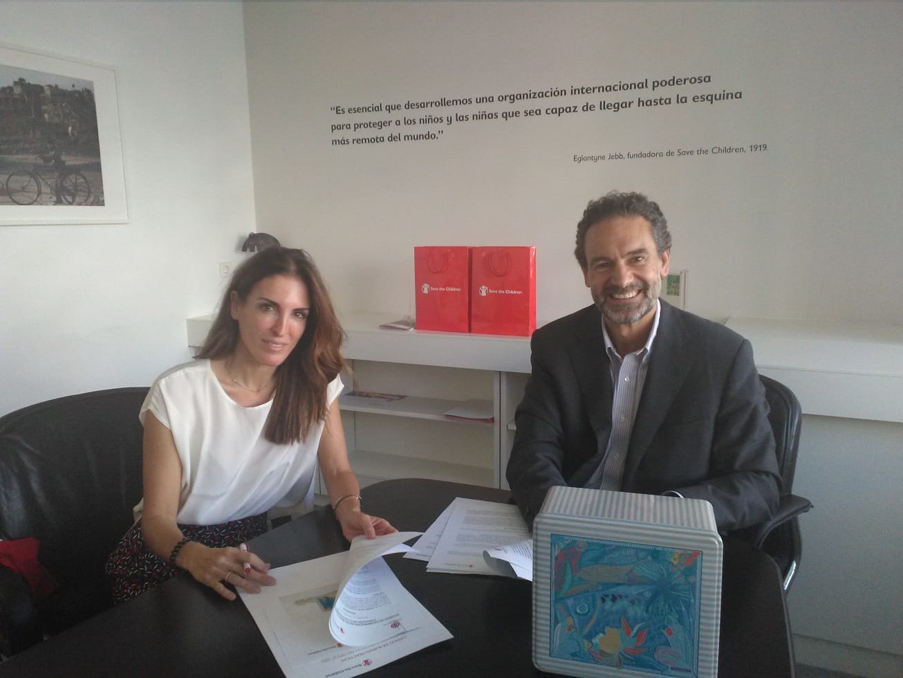 Acuerdo Consorcio Save the Children Valeria y Andrés