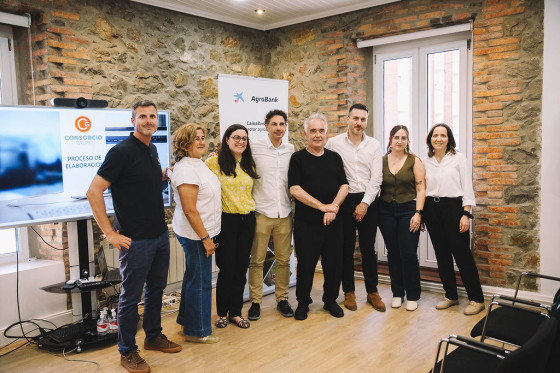 Equipo Consorcio junto a Ferrán Adrià